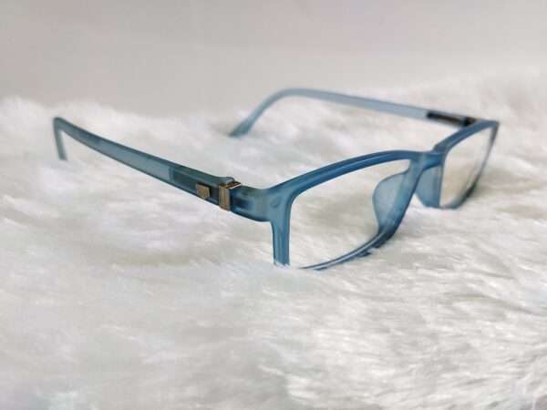 Soft Blue Computer Glasses for Digital Eye Relief - Image 2