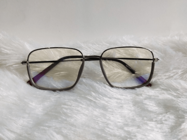 Silver Grey Maroon Full-Rim Free Size 50-19-142