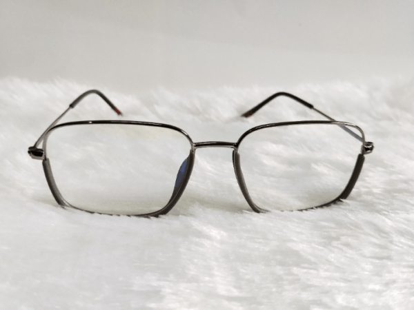 Silver Grey Maroon Full-Rim Free Size 50-19-142 - Image 2