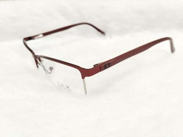 Warm and Stylish: Brown Half-Frame - Image 3