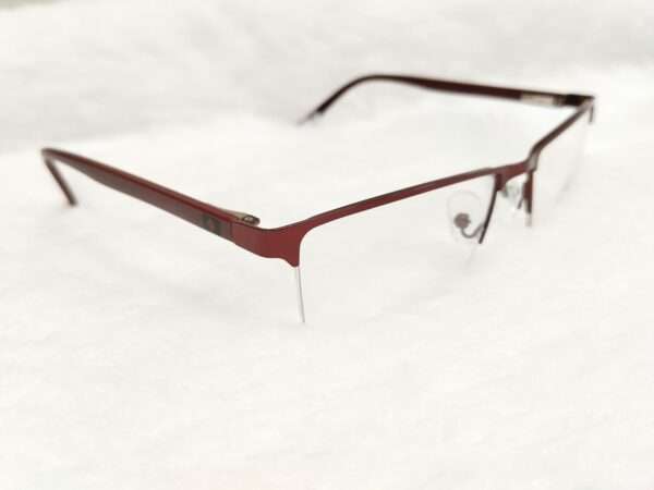 Warm and Stylish: Brown Half-Frame - Image 4