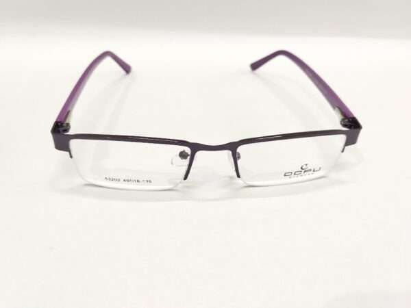 Bold Black Violet Half-Frame - Image 2