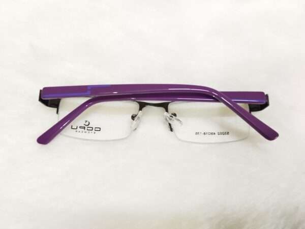 Bold Black Violet Half-Frame - Image 4