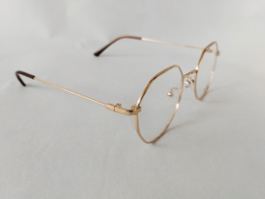 Stylish Gold Brown Octagon Free Size 51-19-143
