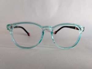 Elegant Sky Blue Black