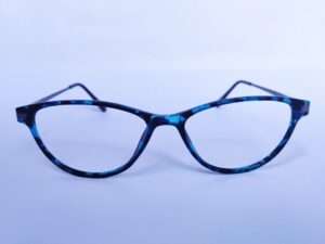 Blue Cat Eye Computer Eyeglasses