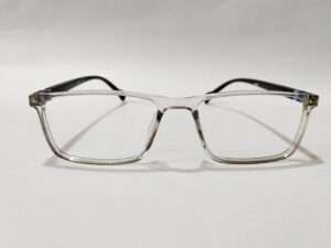Transparent White Black Medium Size 48