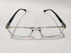 Transparent White Black Medium Size 48