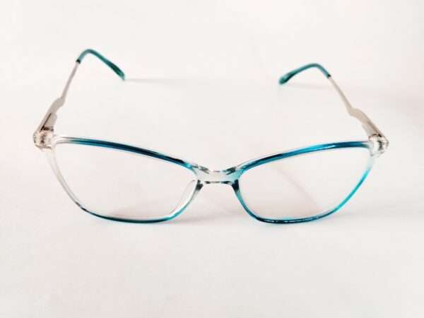 Sky Blue Silver Cat Eye Design For Women - Image 3
