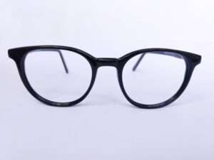 Black Oval Computer Eyeglasses