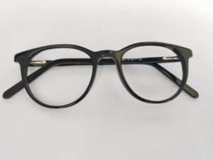 Black Oval Computer Eyeglasses