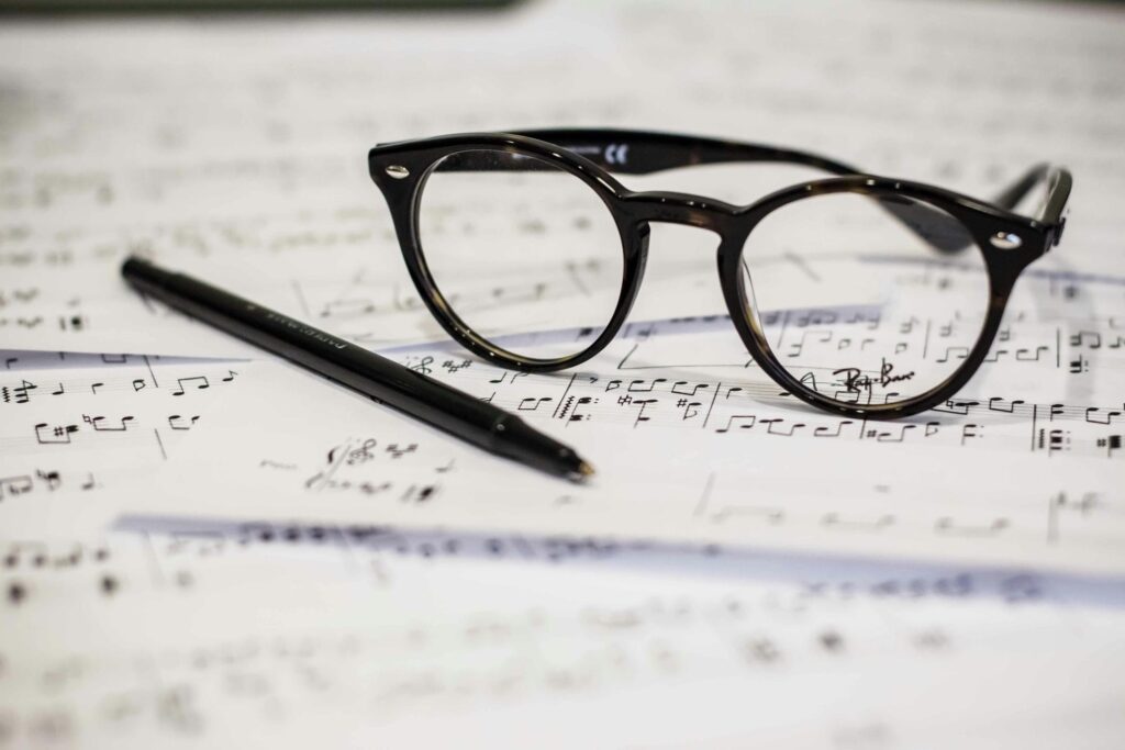 Kids wearing prescription eyeglasses with colorful frames