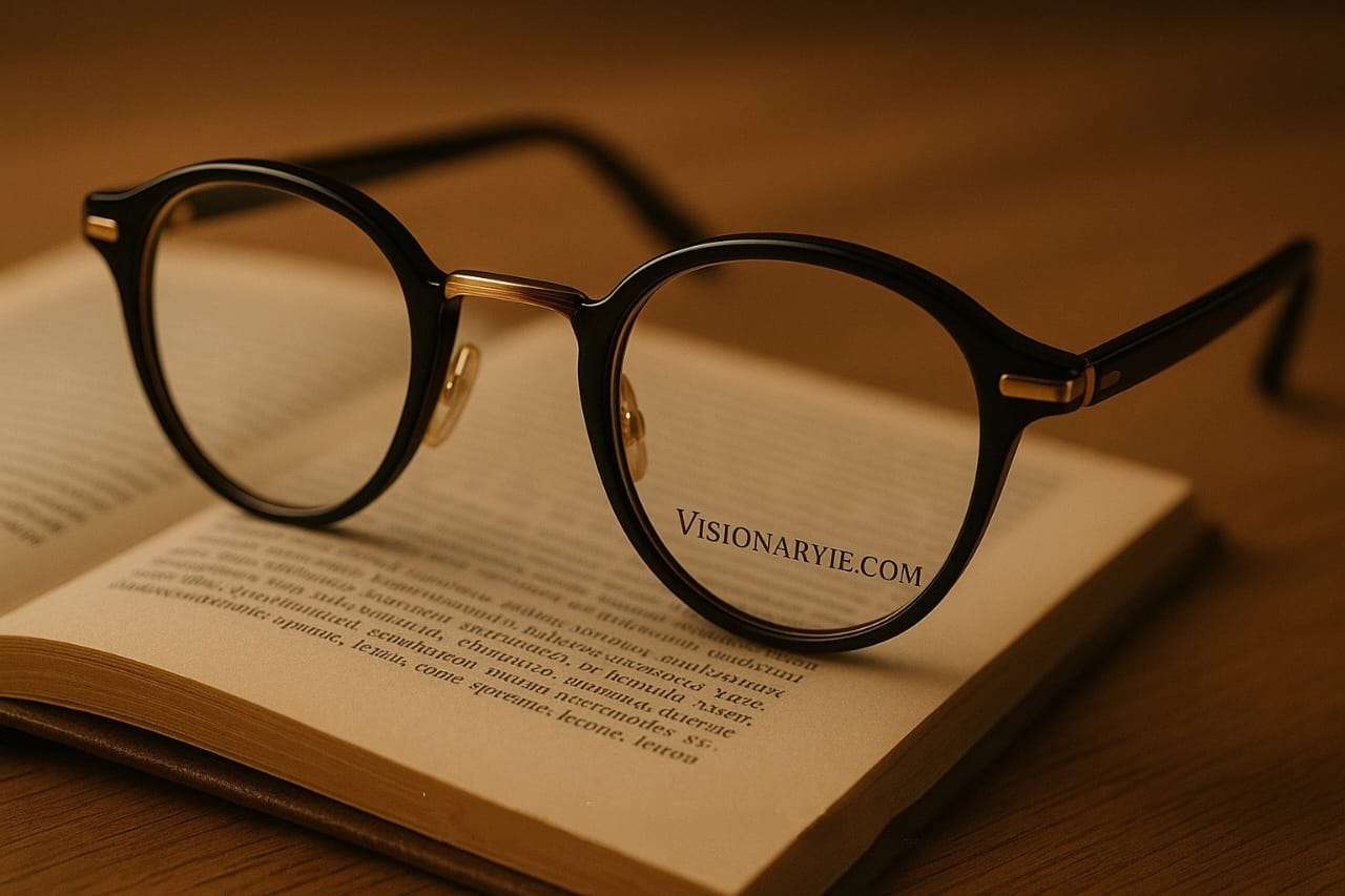 Reading glasses for men with blue-light filter for screen time