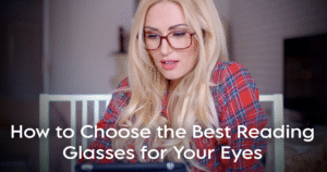 An assortment of stylish reading glasses arranged on a table, ideal for choosing the best reading glasses for presbyopia and close-up tasks.