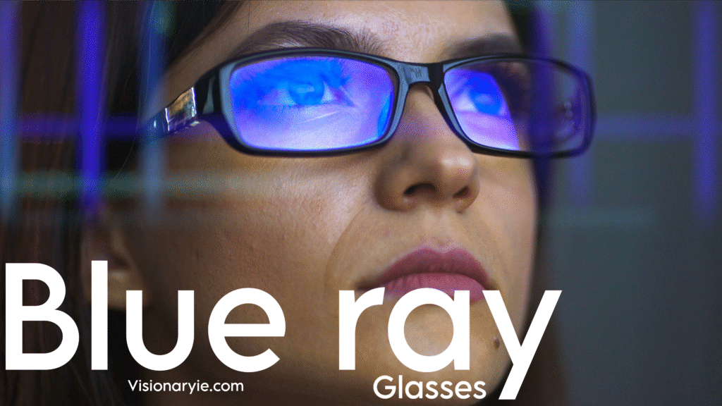 Blue Ray & antiglare filter computer glasses with antiglare lenses for eye protection – Visionaryie.com