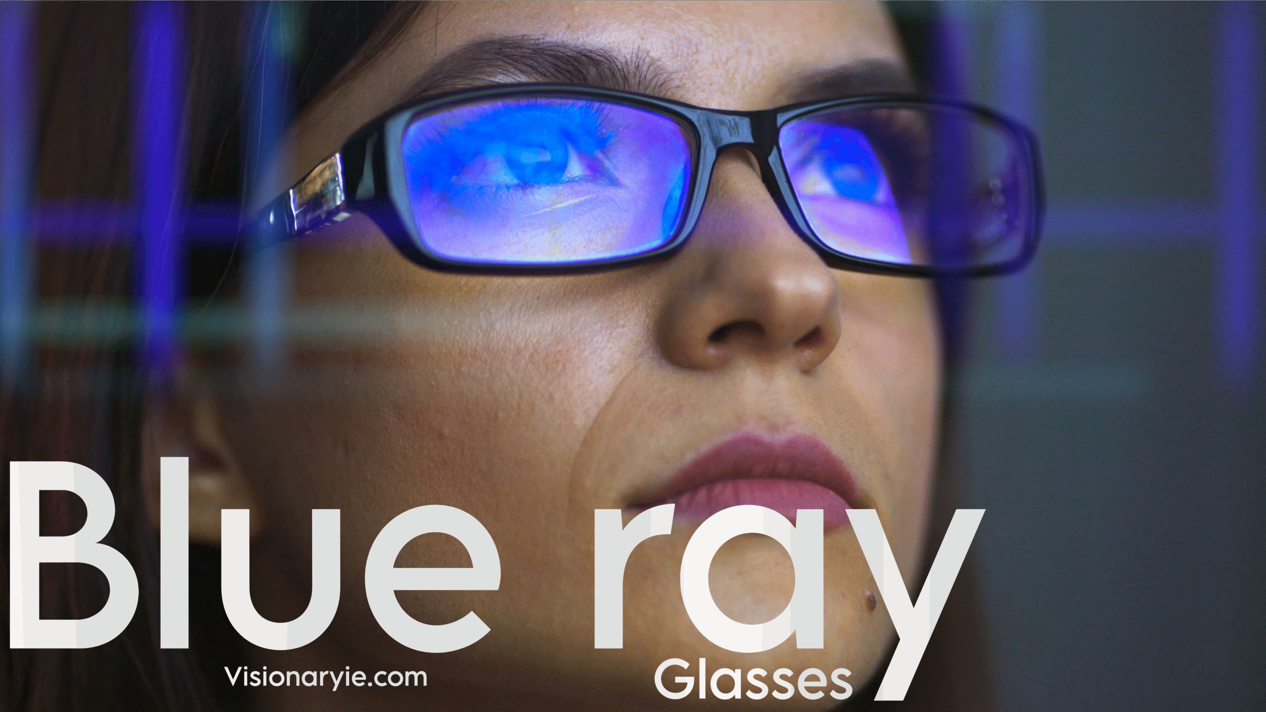 Blue Ray & antiglare filter computer glasses with antiglare lenses for eye protection – Visionaryie.com