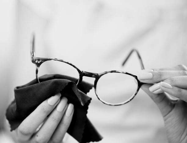 Clean your glasses regularly and take care