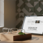 Future eyewear collection at Visionaryie showcasing sustainable, stylish, and modern eyeglass frames.