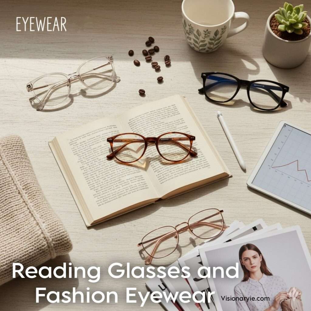 Stylish and sustainable reading glasses collection at visionaryie.com for modern fashion and comfortable online eyewear shopping.