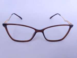 Brown Gold Cat Eye Reading Glasses
