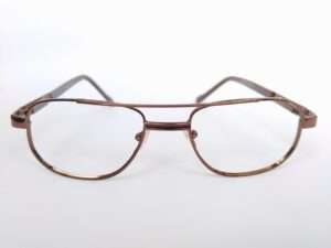 Brown Aviator Computer Eyeglasses