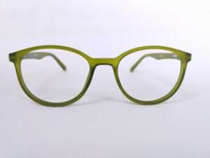 Olive Green Computer Eyeglasses