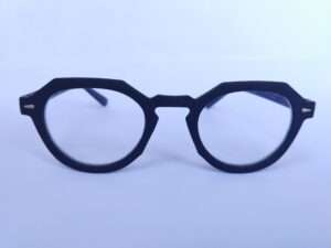 Black Retro Reading Glasses