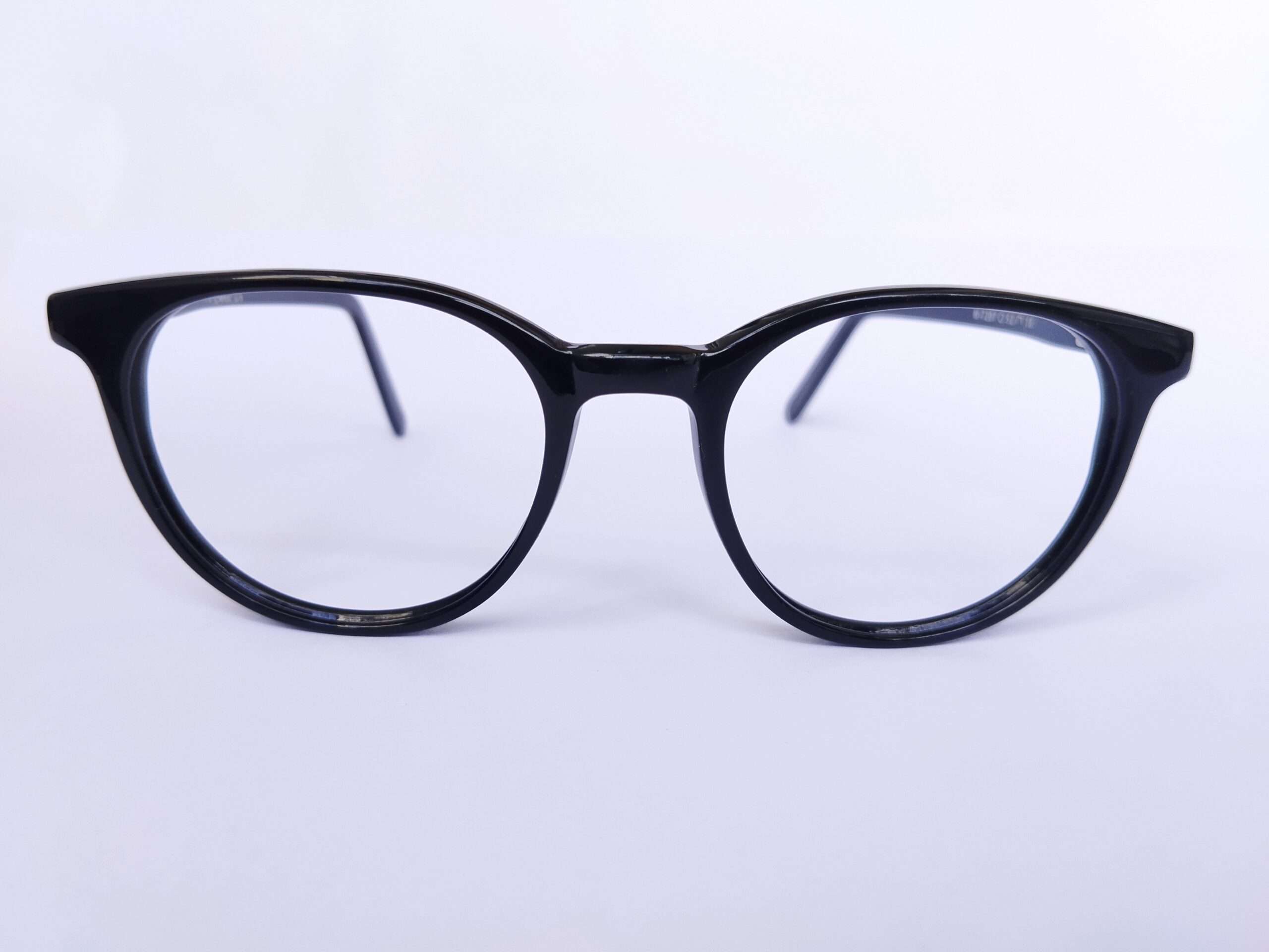 Black Oval Bifocal Reading Glasses with slim lightweight frame, classic oval shape, and precision lenses designed for comfortable daily reading.