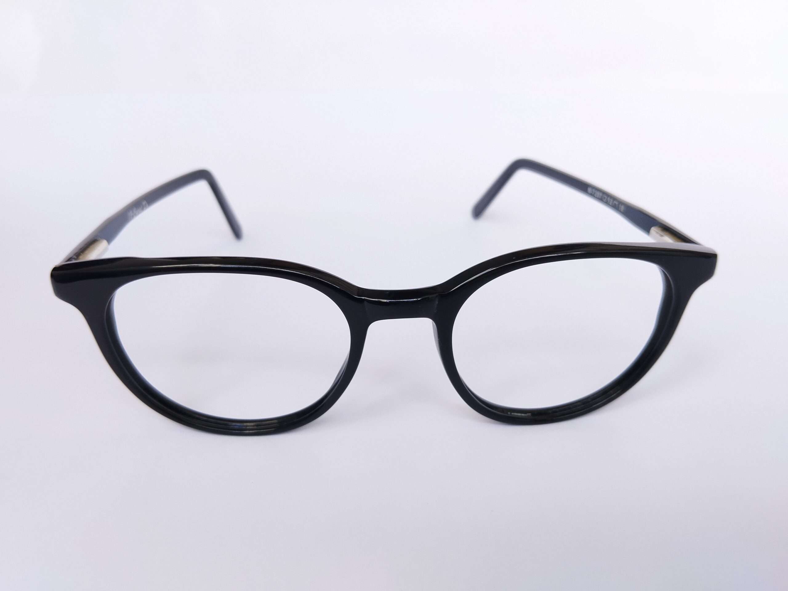 Black Oval Bifocal Reading Glasses with slim lightweight frame, classic oval shape, and precision lenses designed for comfortable daily reading.