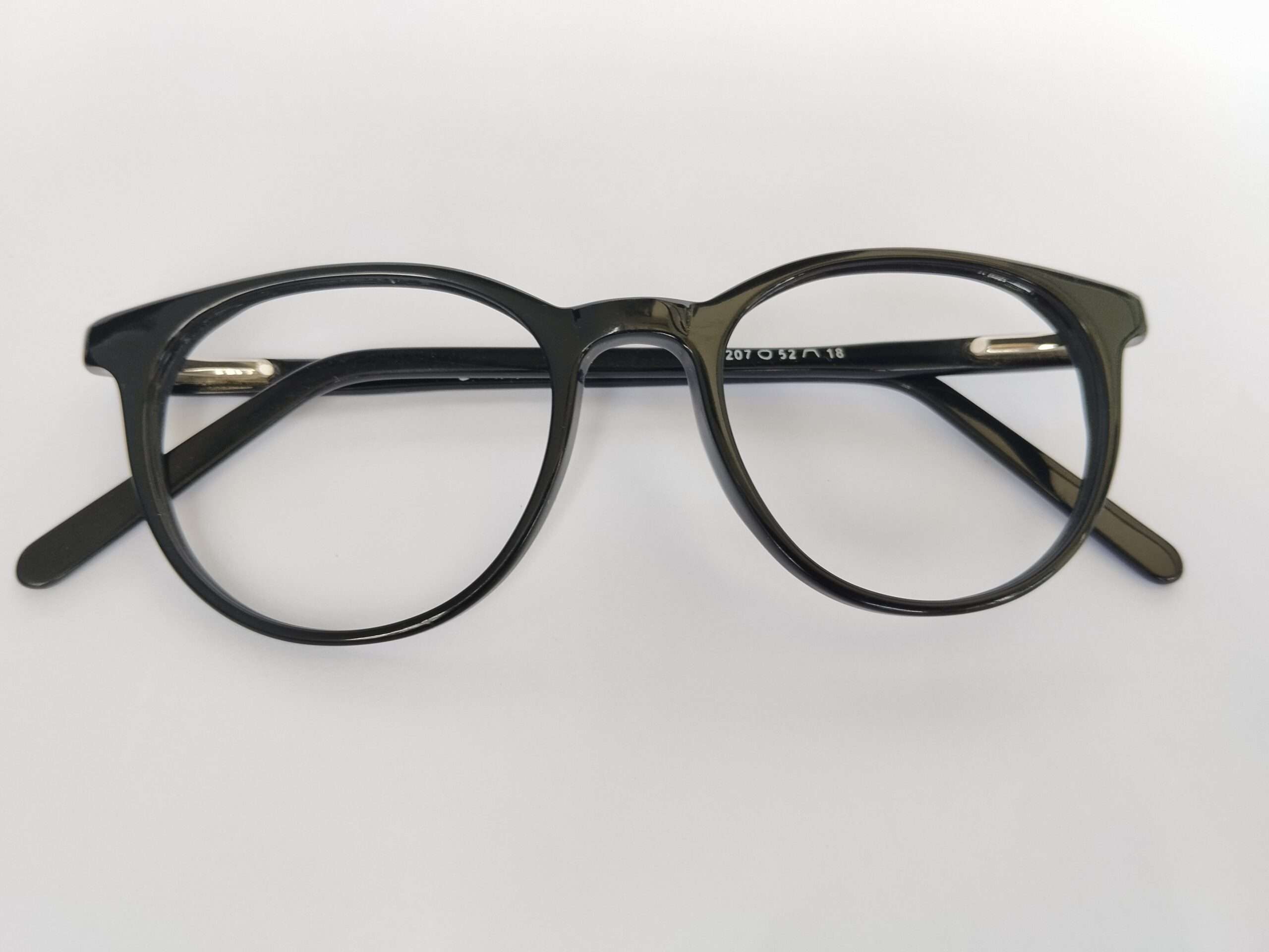 Black Oval Bifocal Reading Glasses with slim lightweight frame, classic oval shape, and precision lenses designed for comfortable daily reading.