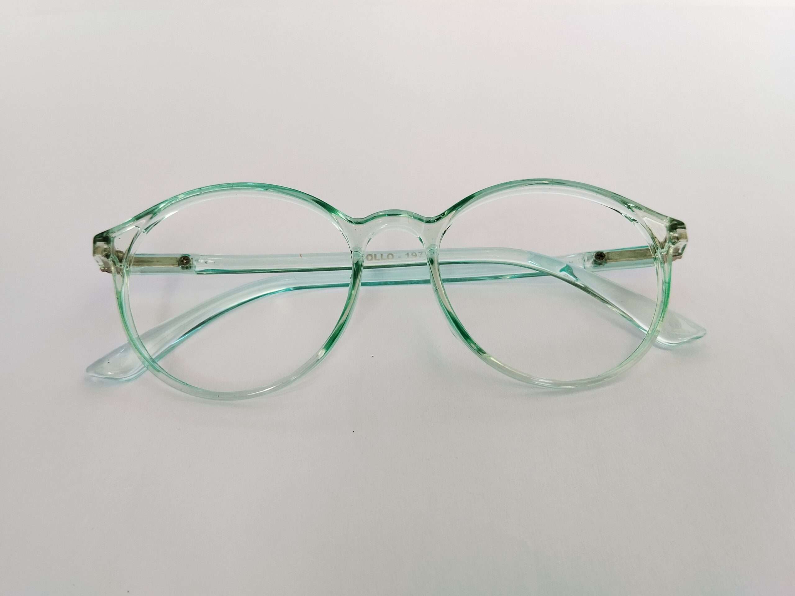 Sky blue best eyeglasses for oval face with lightweight modern design and smooth curved silhouette