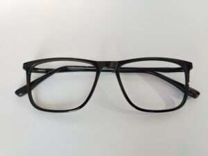 Black Maroon Eyeglasses Frames