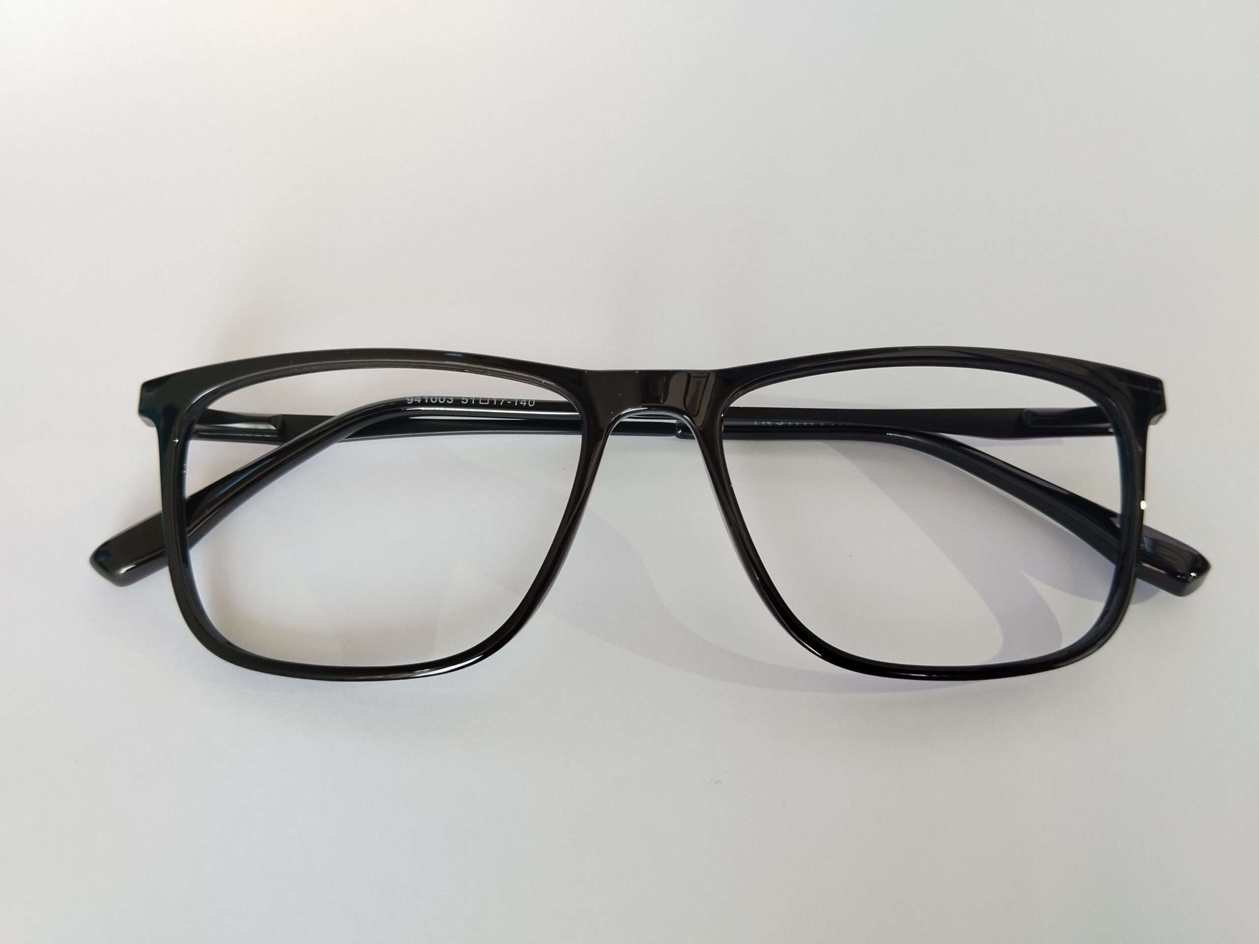 Stylish black eyeglasses with premium finish and comfortable fit for men and women