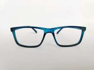 Dark Blue Rectangle Reading Glasses