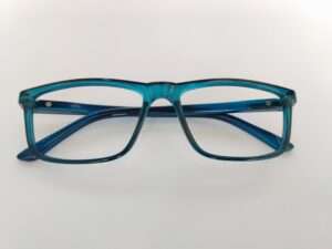 Dark Blue Rectangle Reading Glasses