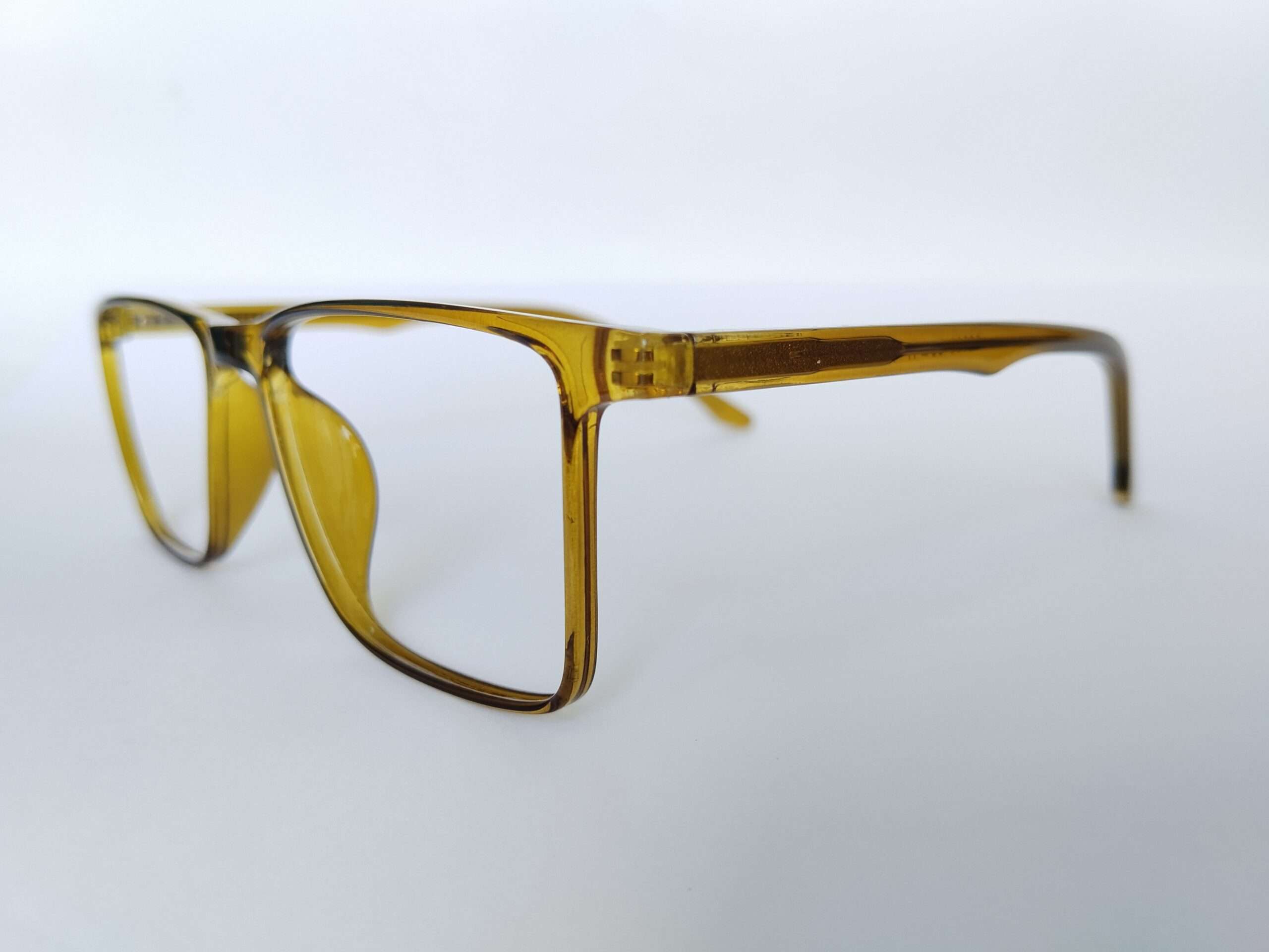 Olive green square glasses with premium lightweight stylish frame for men and women