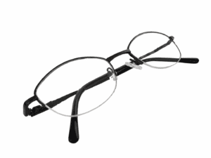 Black Oval Reading Glasses