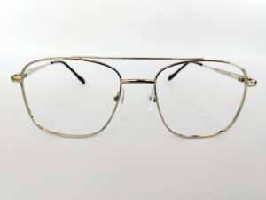 Silver Gun Metal Aviator Computer Glasses