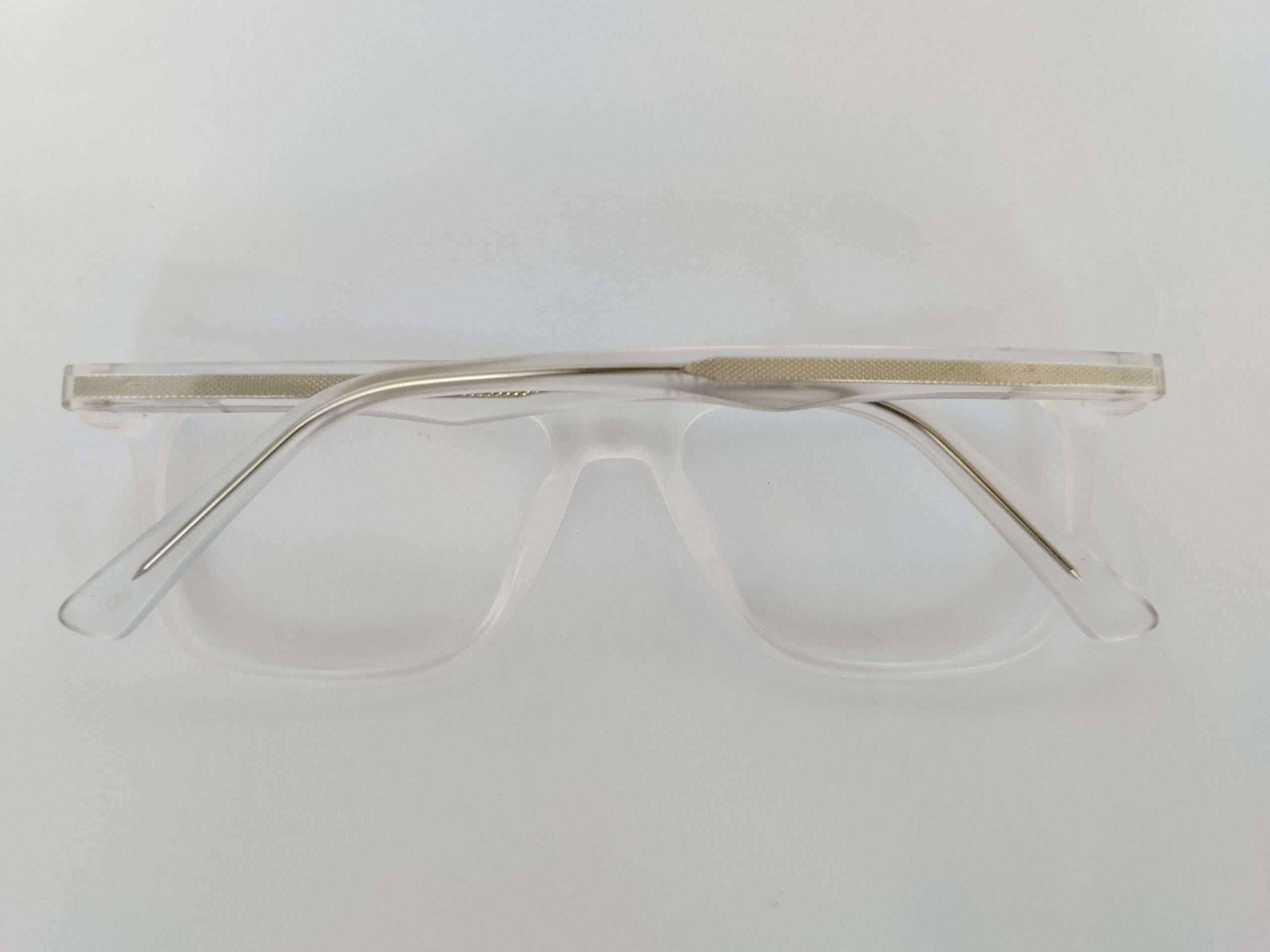 Matte White Square Reading Glasses - Image 6