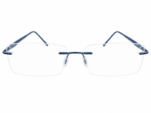 Frameless Blue Rectangle Frames
